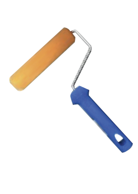 Rouleau mousse floquée